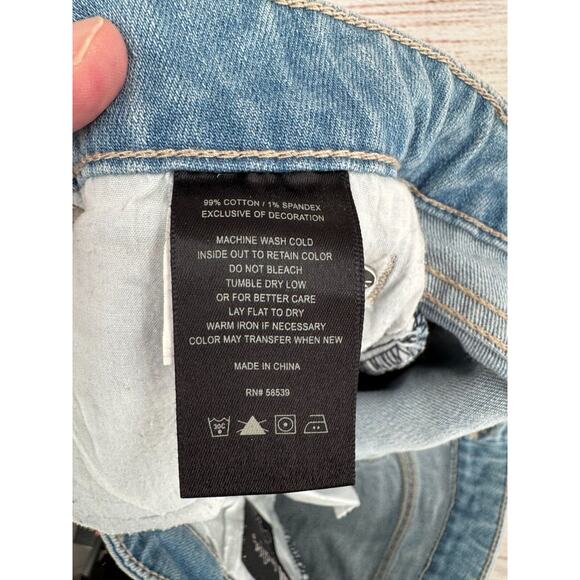 Kut from the Kloth Katy Boyfriend Distressed Jeans Women's‎ 12 Blue Light Wash - Picture 10 of 13